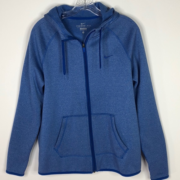 Nike Tops - Nike Full Zip Hooded Athletic Jacket Sz Medium